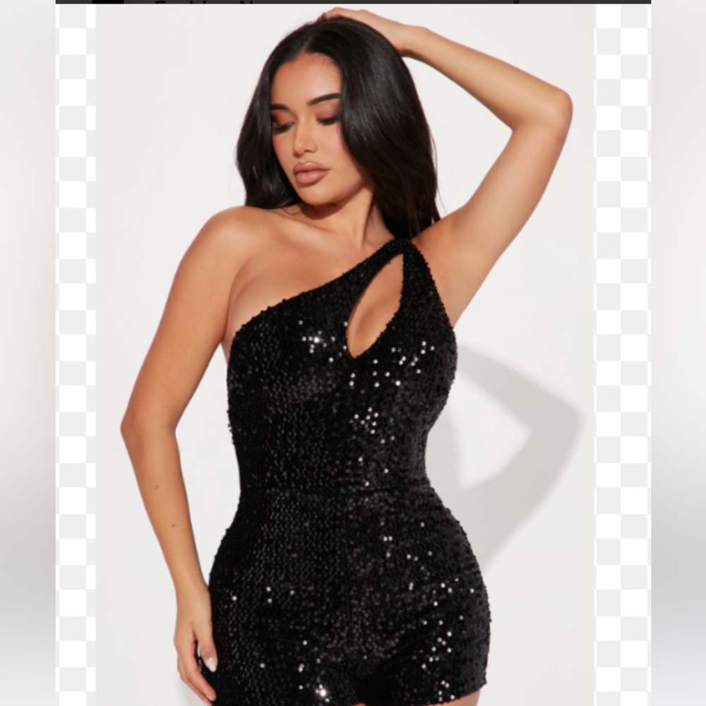 Fashion Nova sequins dress🖤